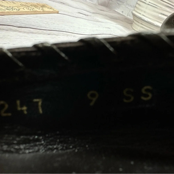 stuart weitzman leather designer kitten heel pump bronze color sz 9 SS narrow - Picture 8 of 14